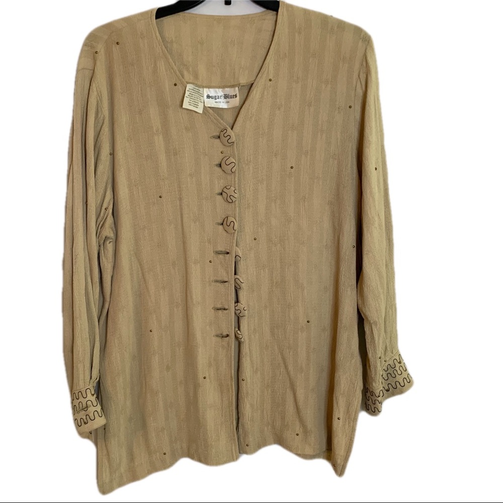 Sugar Blues long sleeve blouse